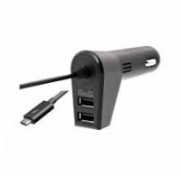 Foto del baner flotante de Cargador doble para auto 2xUSB + USB C Klip Xtreme