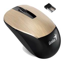 Foto del baner flotante de Mouse inalambrico Genius NX-7015 Dorado para pc o notebook