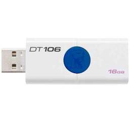 Foto del baner flotante de Pendrive Kingston de 16Gb Azul Dt-106 para Pc o Notebooks