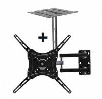 Foto del baner flotante de Soporte para tv led de hasta 55 + soporte para canalera