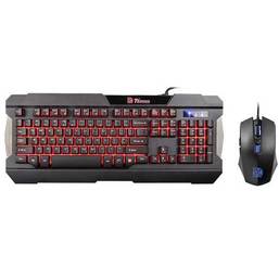 Foto del baner flotante de Teclado y Mouse Gamer Tt Esport Comander Multi LED